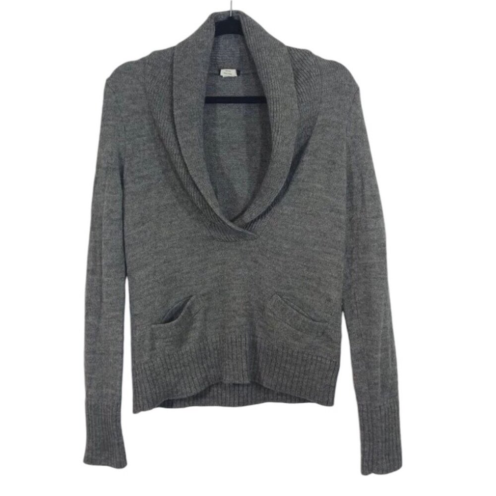 J Crew Sweater Womens Medium Capsule Pullover Long Sleeve Cowl Neck Knit Casual